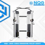 NQG – New Alat Olahraga Fitness Gym Dual Pulley Adjustable Cable Crossover Usafit Commercial