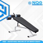 NQG – New Alat Olahraga Fitness Gym Adjustable Decline Sit Up Bench Usafit Commercial
