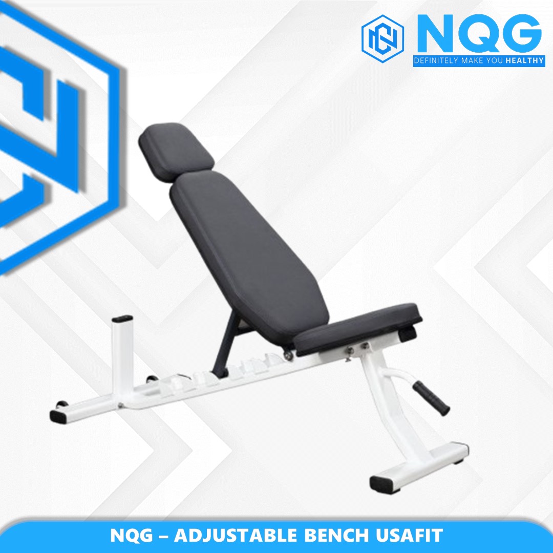 NQG – New Alat Olahraga Fitness Gym Adjustable Multi Functional Bench Usafit Commercial
