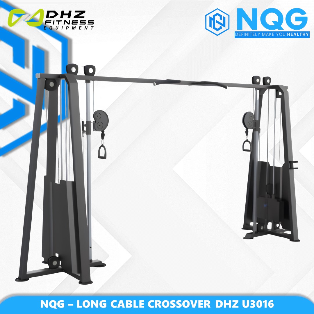 NQG – New Alat Olahraga Gym Fitness Dual Cable Crossover Machine DHZ Evost Series U3016