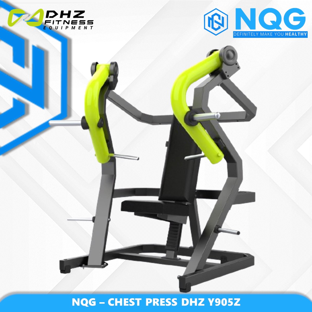 NQG – New Alat Olahraga Fitness Chest Press Machine Plate Loaded Discovery R DHZ Y905Z
