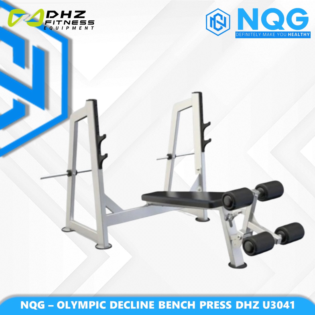 NQG – New Alat Olahraga Fitness Olympic Decline Bench Press Machine DHZ Evost Series U3041
