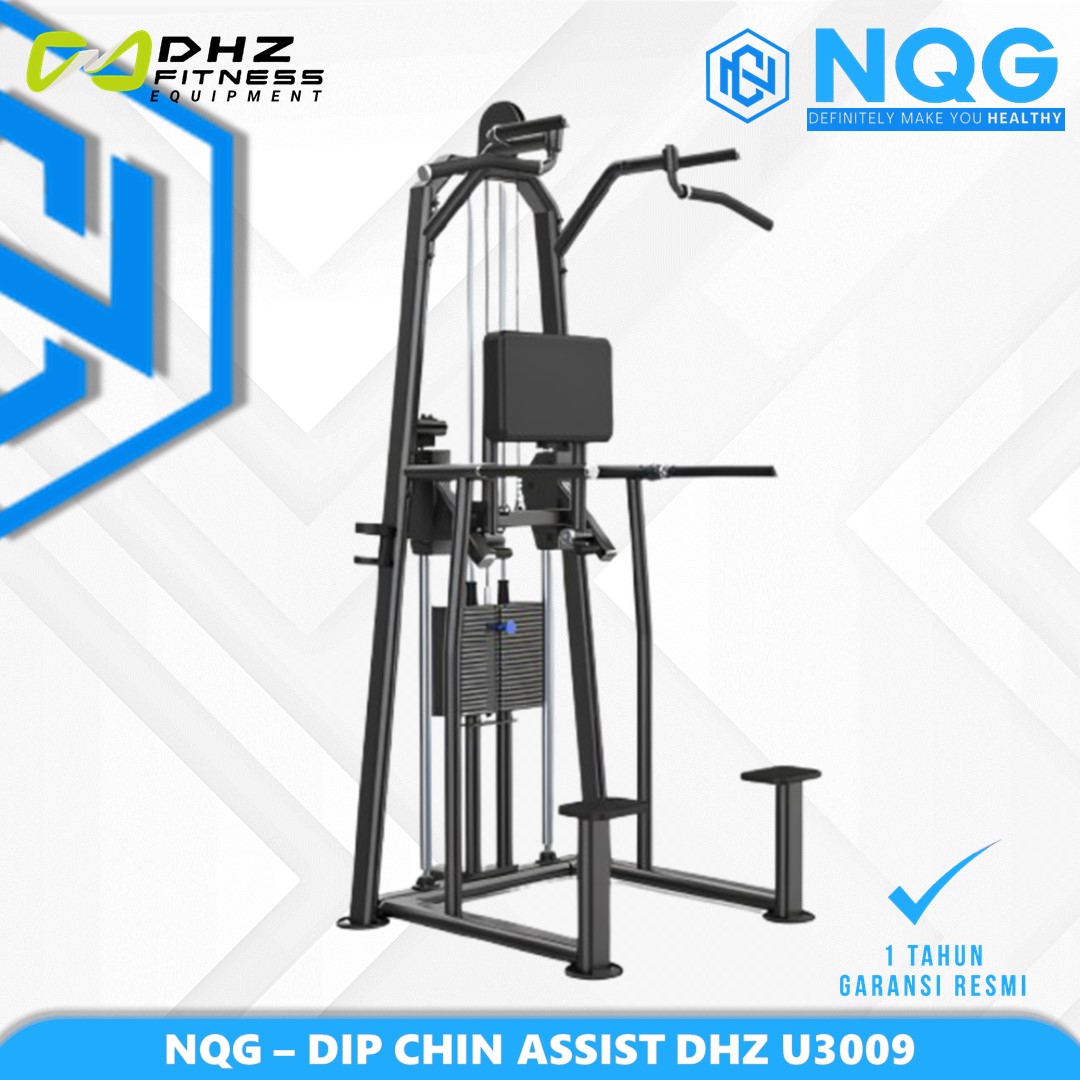 NQG – New Alat Olahraga Fitness Gym Machine Dip CHin Assist DHZ Evost Series U3009C