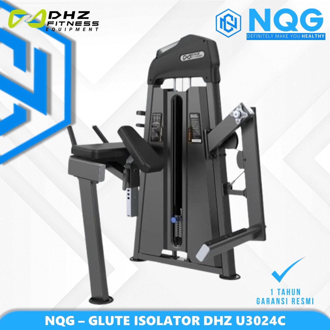 NQG – New Alat Olahraga Fitness Gym Machine Glute Isolator DHZ Evost Series U3024C