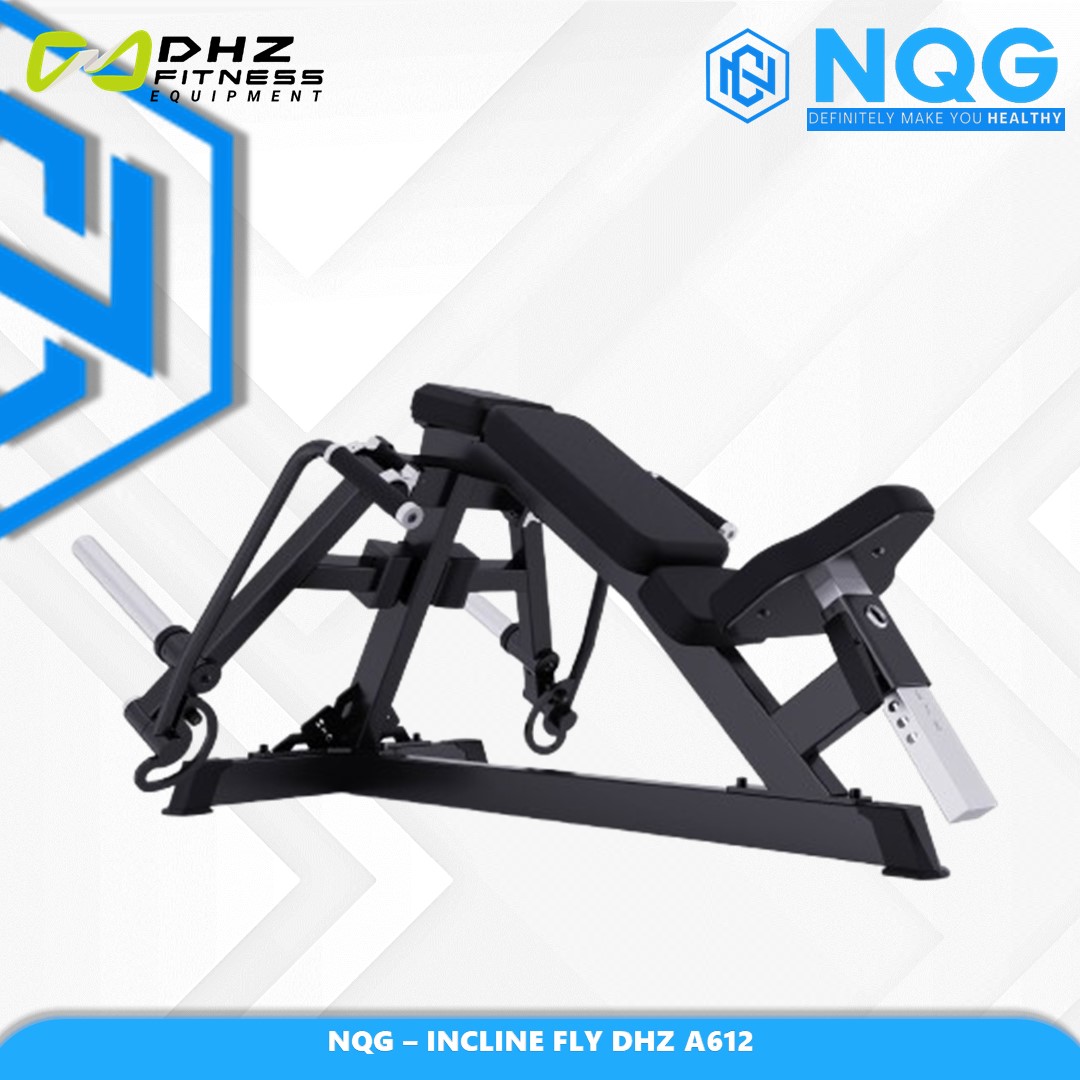 NQG – New Alat Olahraga Fitness Gym Incline Fly Machine Strenght Series Plate Loaded DHZ A612