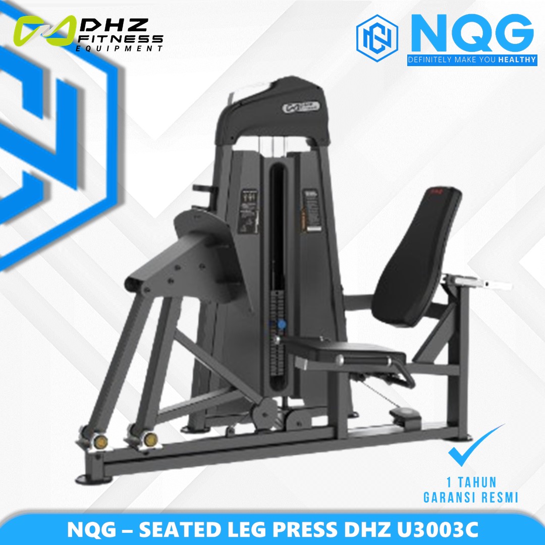 NQG – New Alat Olahraga Fitness Gym Machine Seated Leg Press DHZ Evost Series U3003C