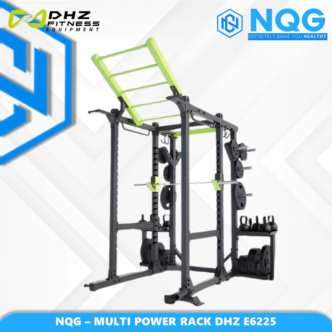 NQG – New Alat Olahraga Fitness Gym Multi Power Rack Crosstraining Machine DHZ Series E6225