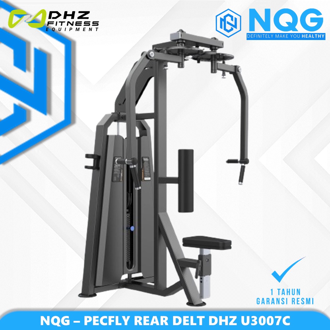 NQG – New Alat Olahraga Fitness Gym Machine Pecfly Rear Delt DHZ Evost Series U3007C