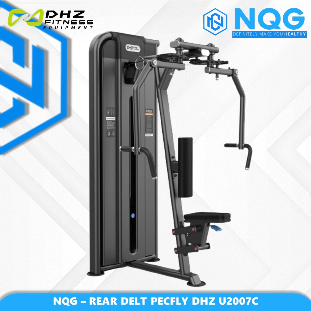 NQG – New Alat Olahraga Fitness Gym Machine Rear Delt Pecfly Machine Alien Series Dhz U2007C