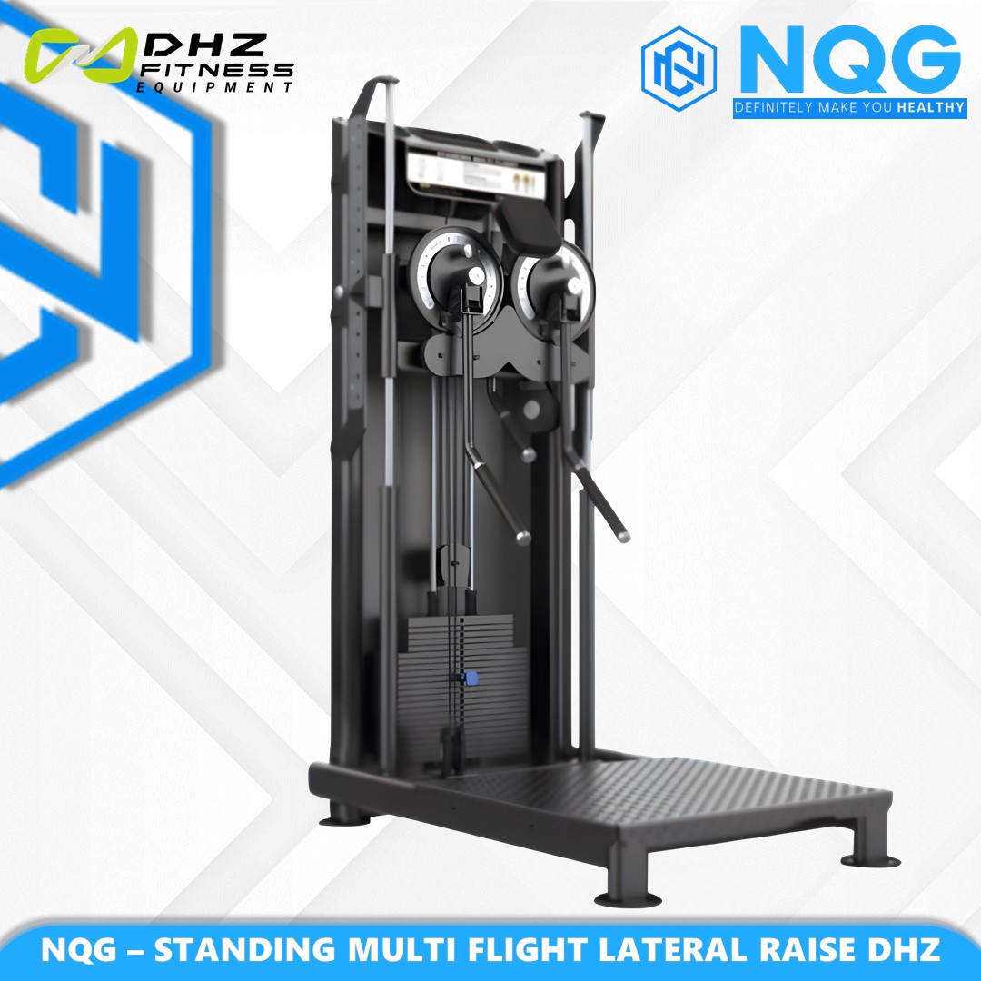 NQG – New Alat Olahraga Gym Fitness Standing Multi Flight Lateral Raise DHZ Evost U2046