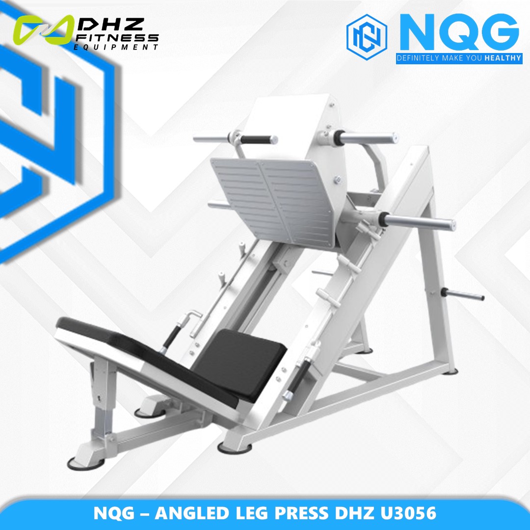 NQG – New Alat Olahraga Fitness Gym Angled Legpress Machine DHZ Evost Seri Plate Loaded U3056