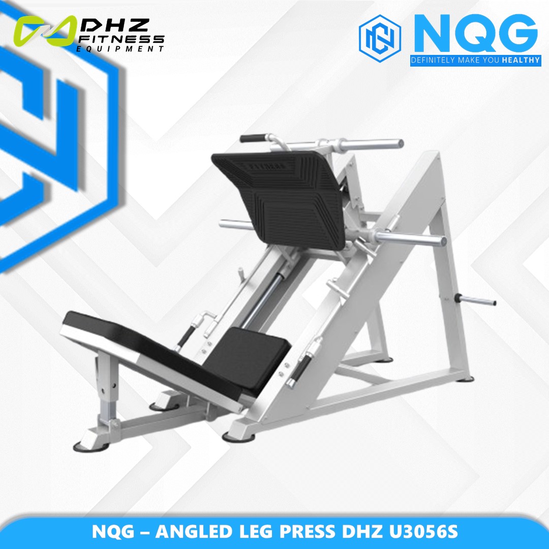 NQG – New Alat Olahraga Fitness Gym Angled Legpress Linear Bearing Machine DHZ Evost U3056S