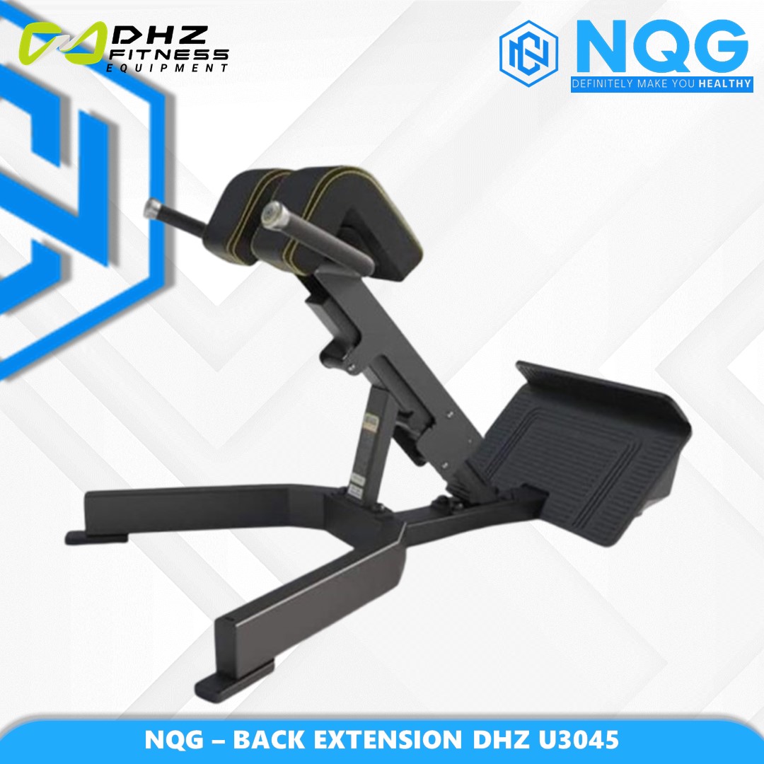 NQG – New Alat Olahraga Fitness Gym Roman Chair Back Extension Machine DHZ Evost Series U3045