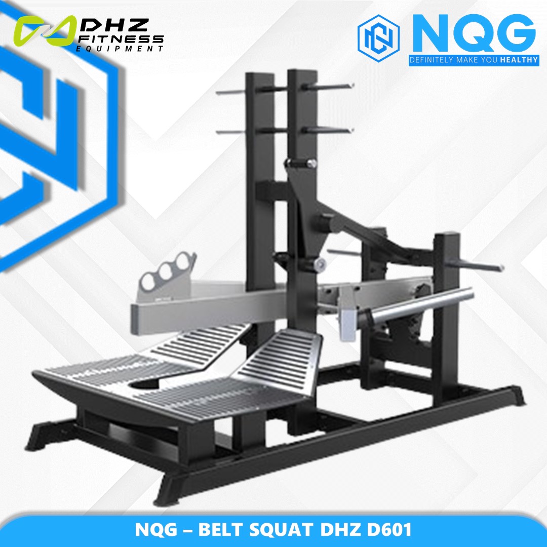 DHZ – New Alat Olahraga Fitness Gym Belt Squat Machine Plate Loaded DHZ D601 Commercial Grade