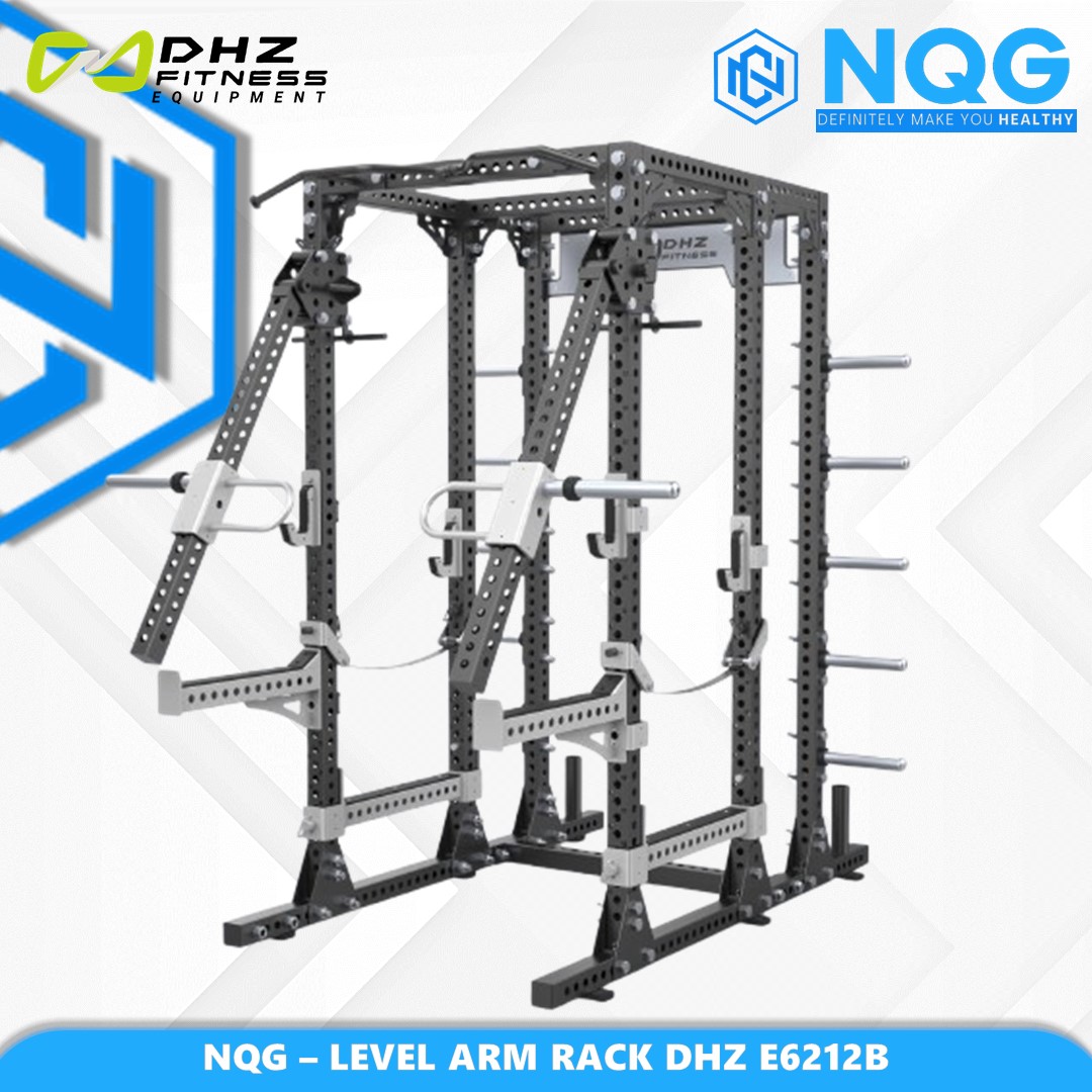 NQG – New Alat Olahraga Fitness Gym Multi Power Rack Level Arm Machine DHZ Series E6218B