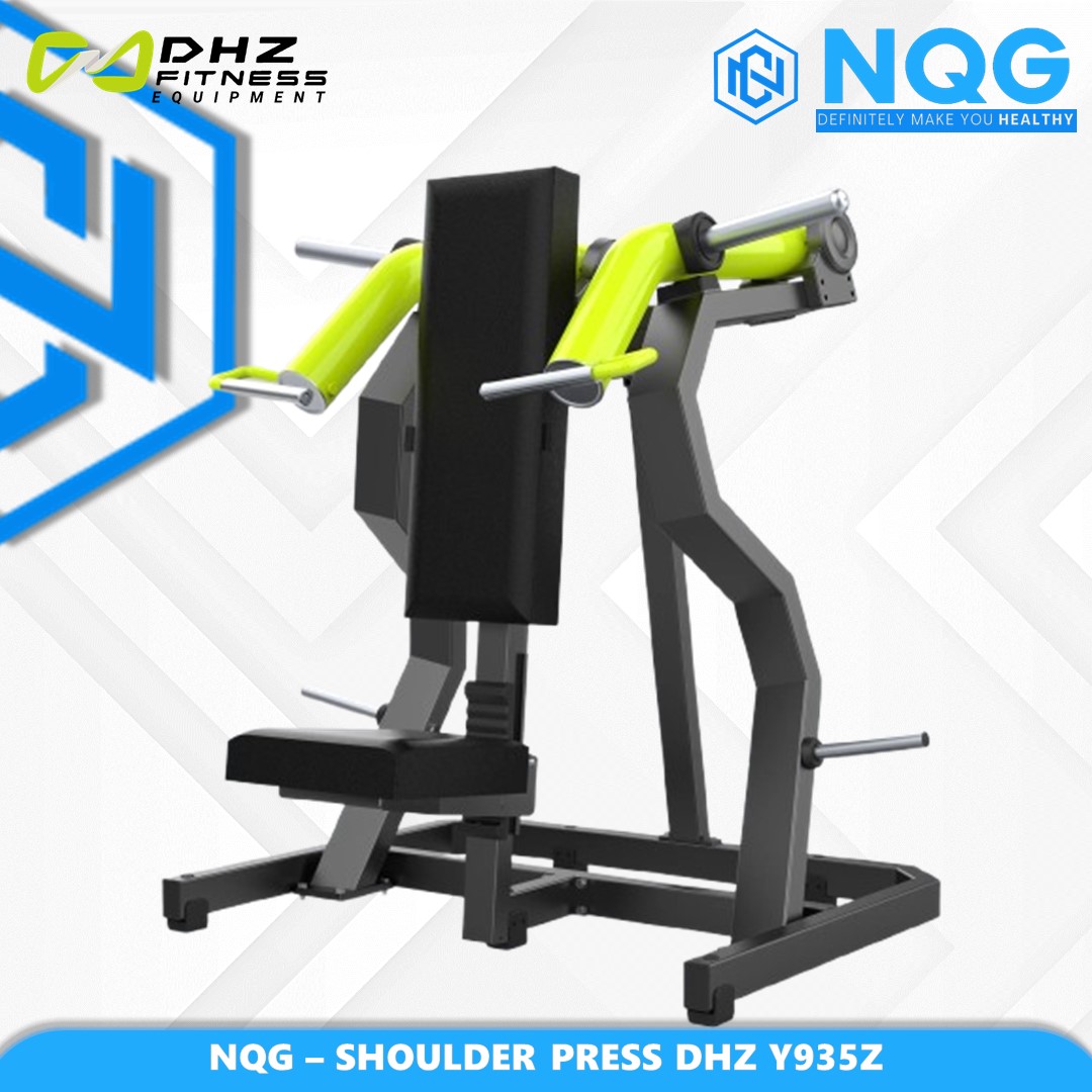 NQG – New Alat Olahraga Fitness Shoulder Press Machine Plate Loaded Discovery R DHZ Y935Z
