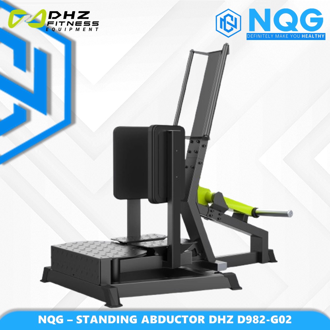 NQG – New Alat Olahraga Fitness Standing Abductor Machine Plate Loaded Series DHZ D982-G02