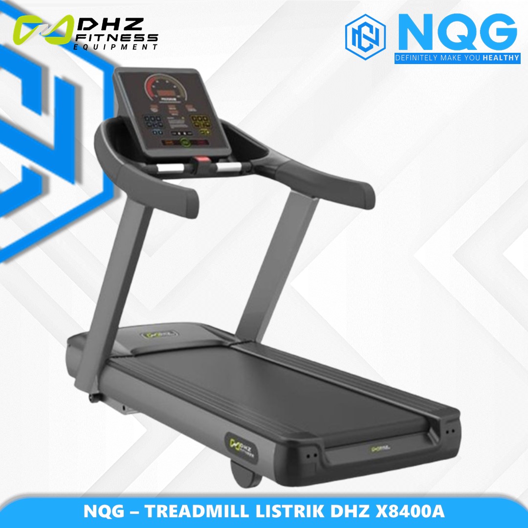 NQG – New Alat Olahraga Walking Pad Treadmill Listrik Electric DHZ X8400A Commercial Import