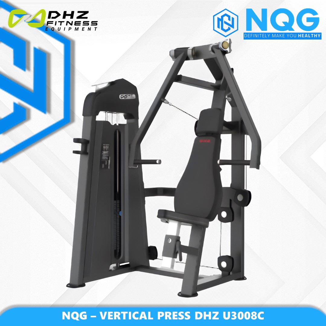 NQG – New Alat Olahraga Fitness Gym Vertical Chest Press Machine DHZ Evost Series U3008C