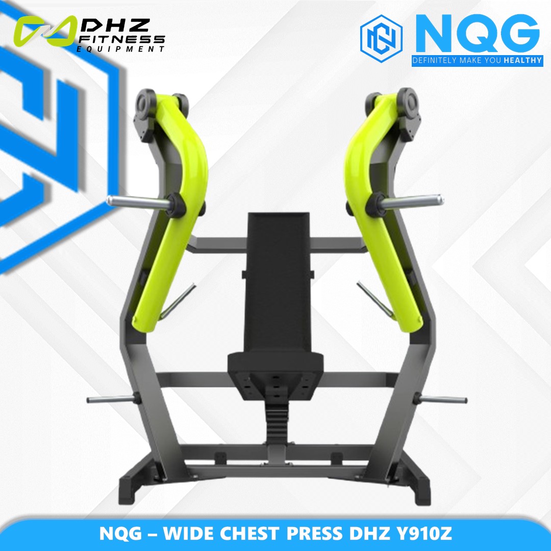 NQG – New Alat Olahraga Fitness Wide Chest Press Machine Plate Loaded Discovery R DHZ Y910Z