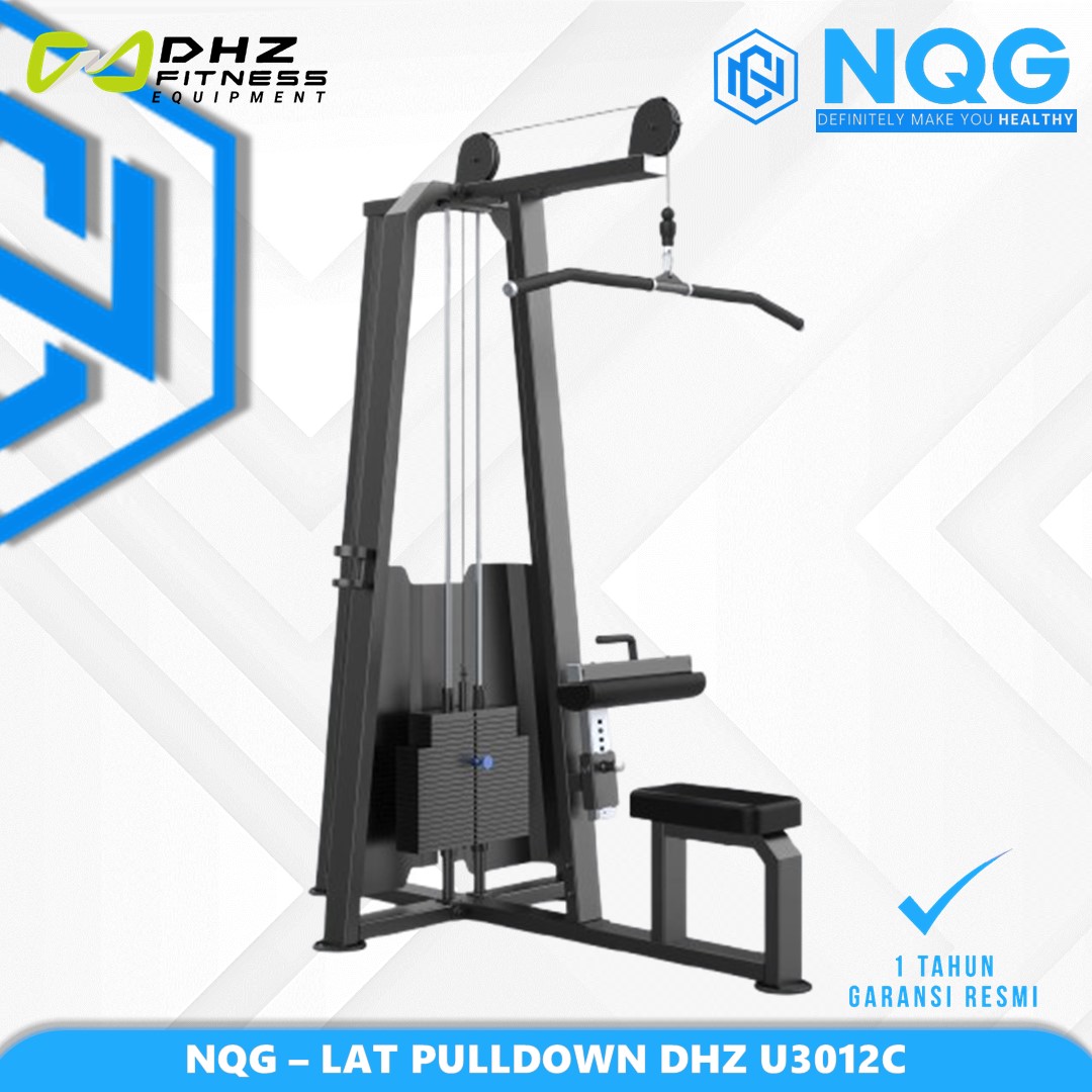 DHZ – New Alat Olahraga Fitness Gym Lat Pulldown Machine Pinloaded Evost Series DHZ U3012C