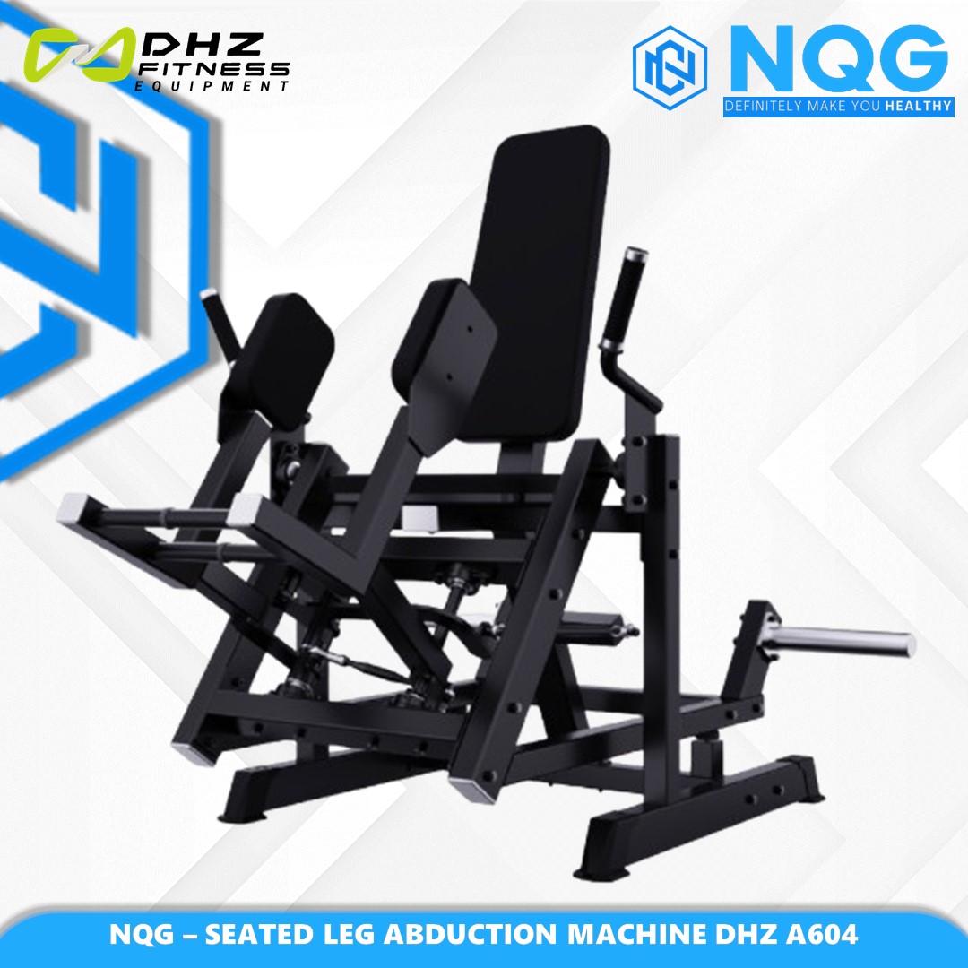 NQG – New Alat Olahraga Fitness Gym Seated Multi Leg Abduction Machine DHZ Plate Loaded A604
