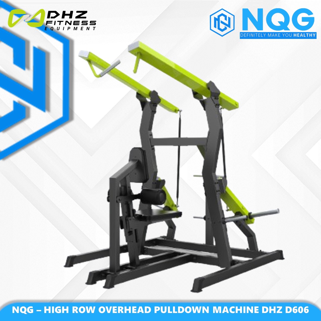 NQG – New Alat Olahraga Fitness High Row Overhead Pulldown Machine DHZ D606 Defender Series