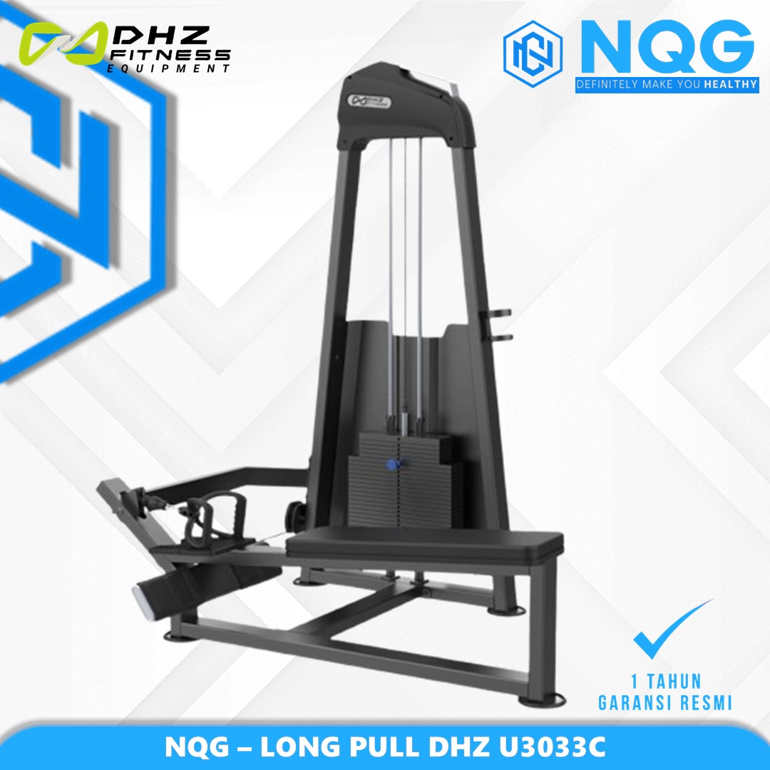 NQG – New Alat Olahraga Fitness Gym Long Pull Seated Row Machine Evost Series DHZ U3033C