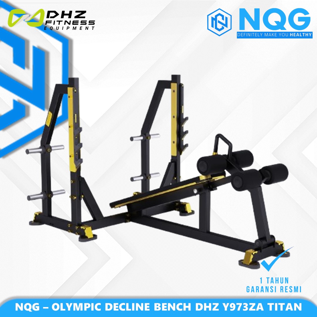 NQG – New Alat Olahraga Fitness Golden Olympic Decline Bench Press Titan Series DHZ Y973ZA