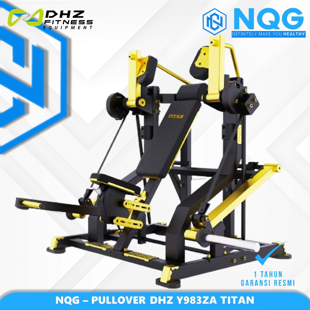 NQG – New Alat Olahraga Fitness Gym Golden Pullover Machine Titan Mechanix Series DHZ Y983ZA