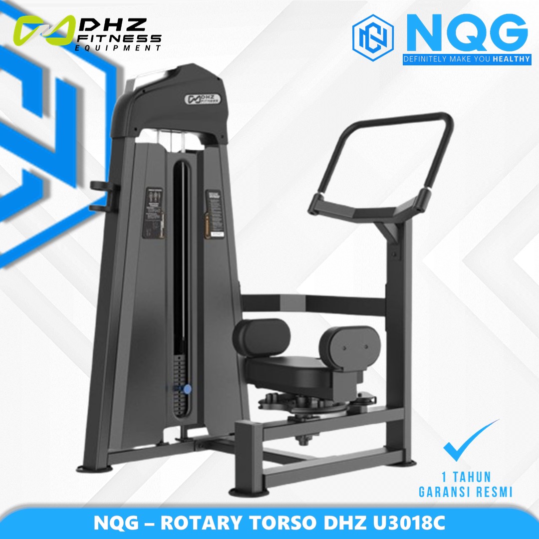 NQG – New Alat Olahraga Fitness Gym Rotary Torso Machine Pin Loaded Evost Series DHZ U3018C