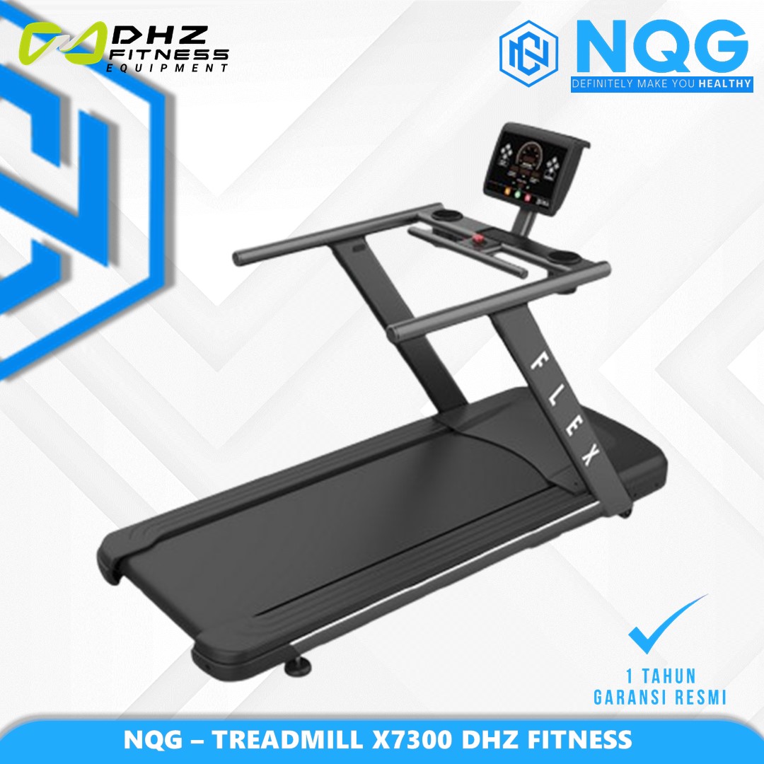 NQG – New Alat Olahraga Fitness Gym Walking Pad Treadmill Listrik Electric DHZ X7300 Cardio