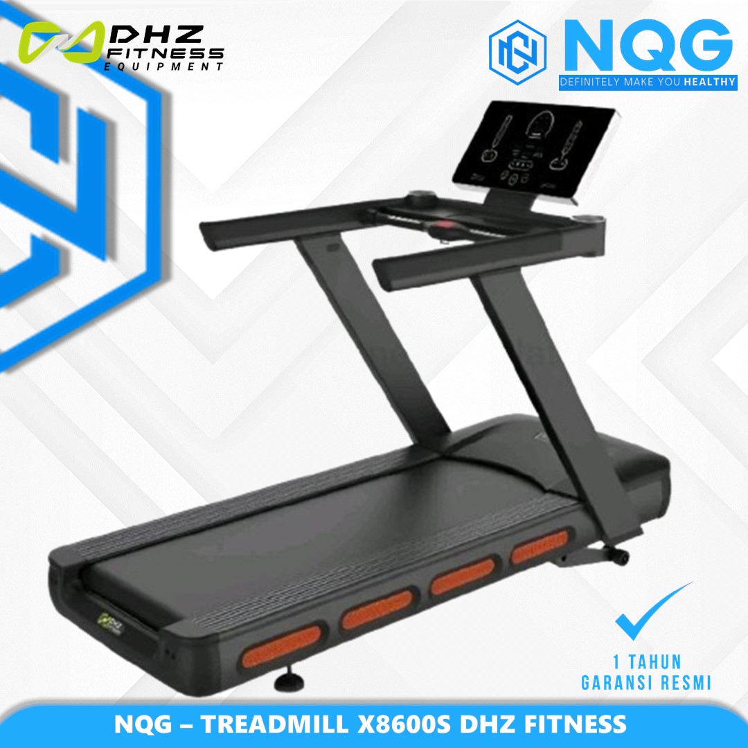 NQG – New Alat Olahraga Fitness Gym Walking Pad Treadmill Listrik Electric DHZ X8600S Cardio