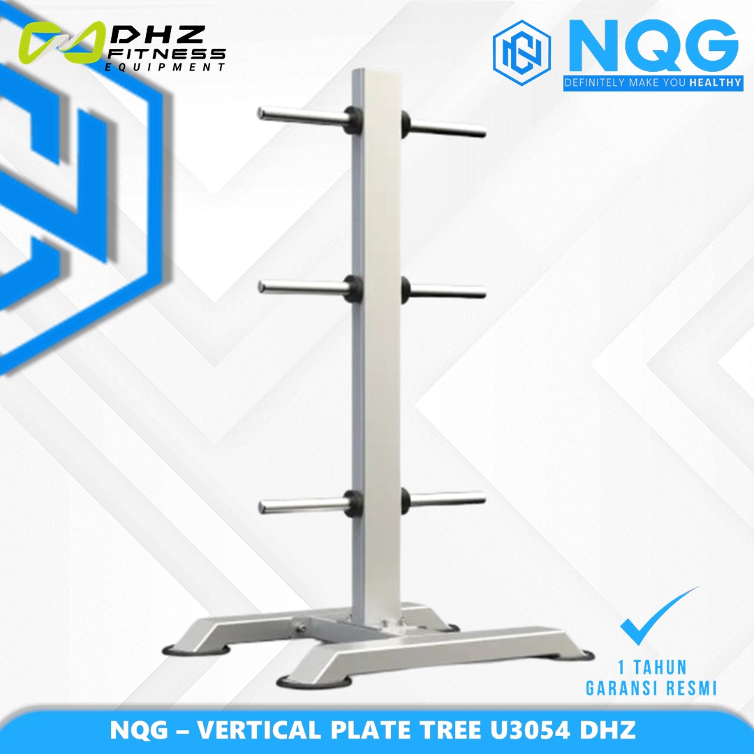 NQG – New Alat Olahraga Fitness Gym Vertical Plate Tree Bumper Racks Evost Series DHZ U3054