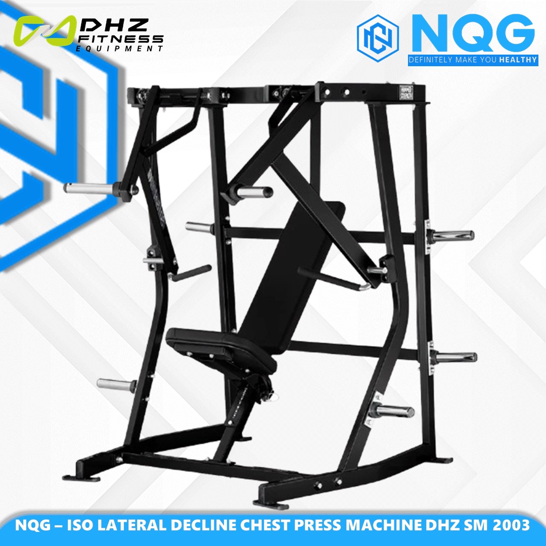 NQG – New Alat Olahraga Fitness ISO Lateral Decline Chest Press SM2003 Dhz Hammer Force Pro