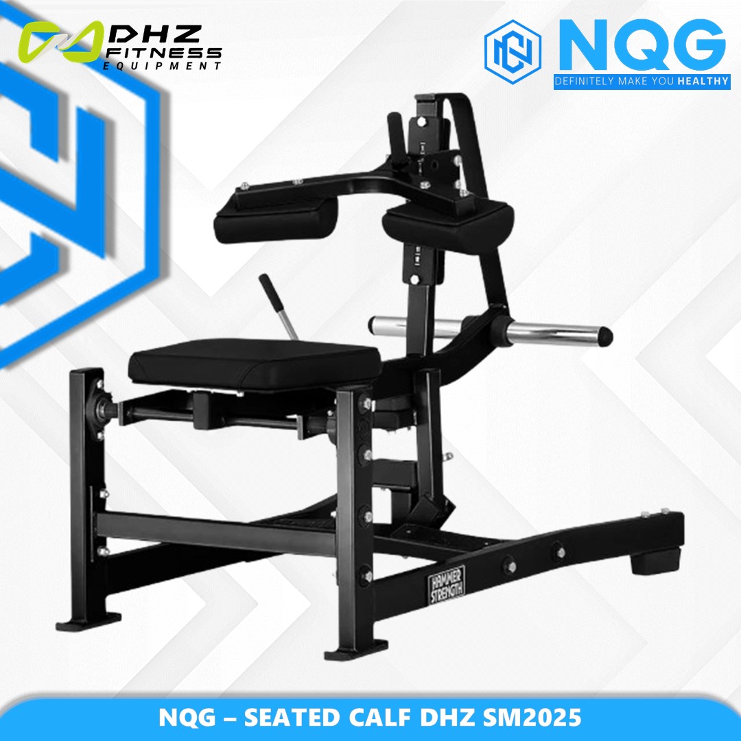NQG – New Alat Olahraga Fitness Gym Seated Calf SM2025 Dhz Hammer Force Pro Plate Loaded