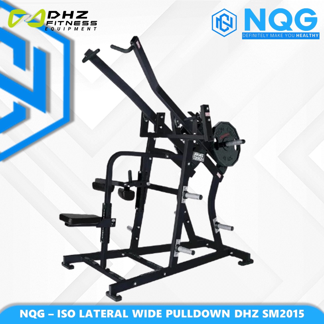 NQG – New Alat Olahraga Fitness Gym ISO Lateral Wide Pulldown SM2015 Dhz Hammer Force Pro
