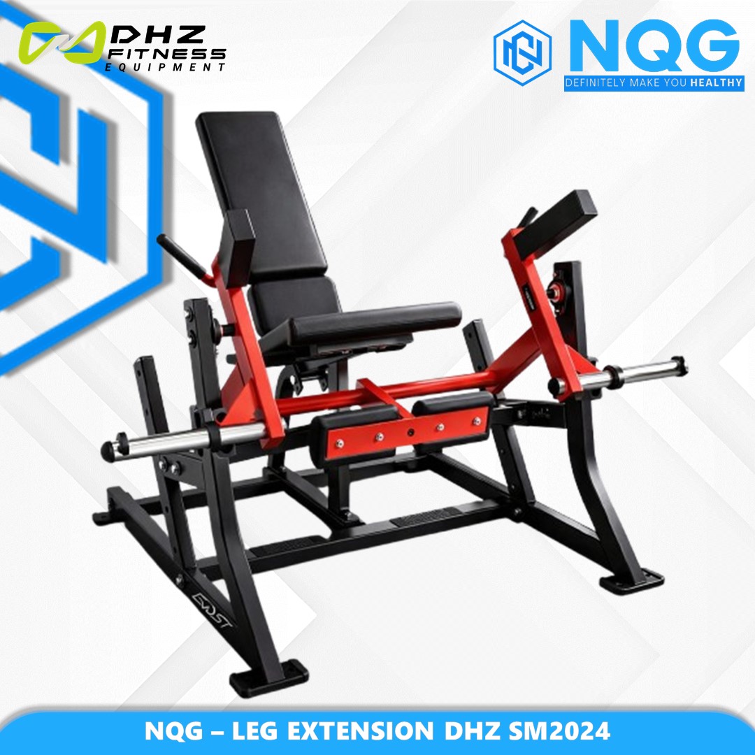 NQG – New Alat Olahraga Fitness Gym Leg Extension SM2024 Dhz Hammer Force Pro Plate Loaded