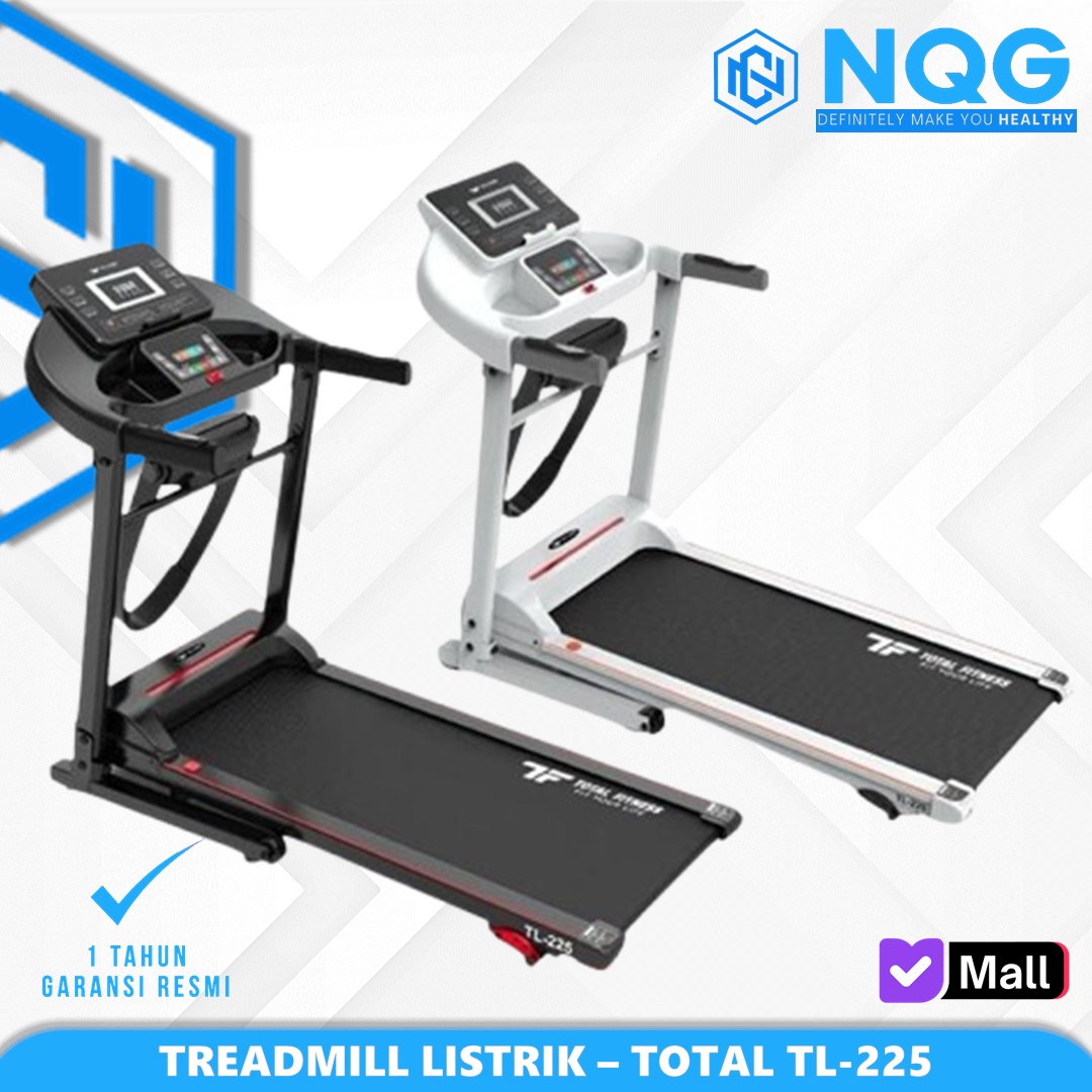 NQG – New Alat Olahraga Fitness Gym Walking Pad Treadmill Listrik Elektrik Total TL 225 Cardio
